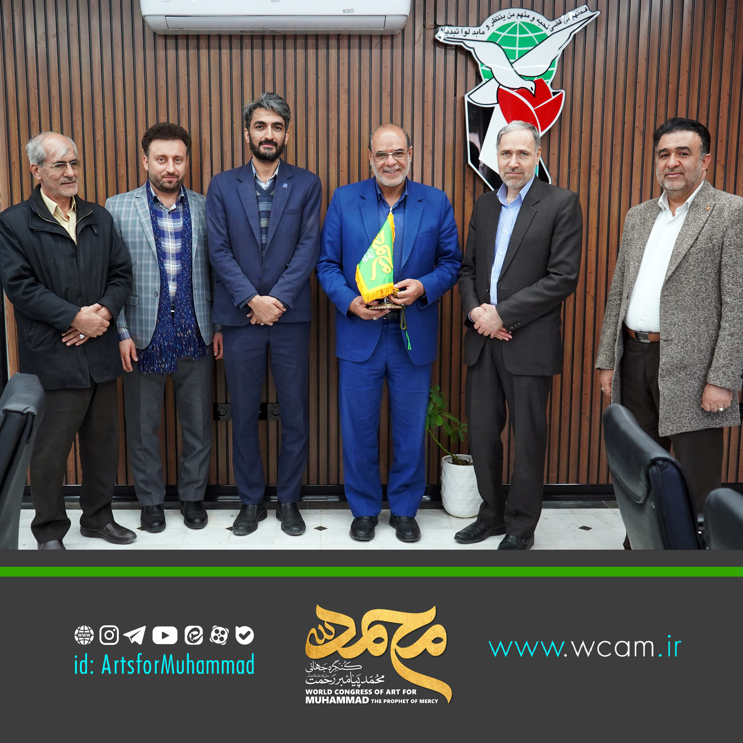 دیدار دبیرکل کنگره جهانی محمد(ص) با رئیس بنیادشهید و امور ایثارگران استان فارس